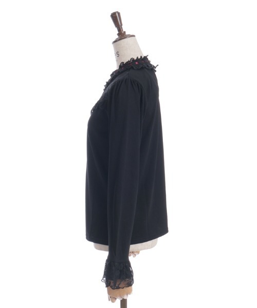 axes femme(アクシーズファム)の「HOT femme(ホットファム)ローズインナー(Tシャツ/カットソー・レディース・ラベンダー/ホワイト/ブラック/ピンク・FREE)」の17枚目の写真