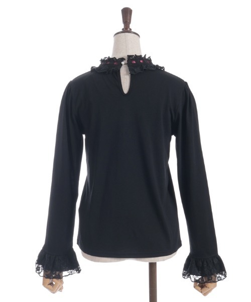 axes femme(アクシーズファム)の「HOT femme(ホットファム)ローズインナー(Tシャツ/カットソー・レディース・ラベンダー/ホワイト/ブラック/ピンク・FREE)」の18枚目の写真