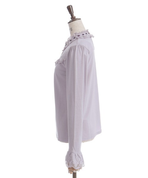 axes femme(アクシーズファム)の「HOT femme(ホットファム)ローズインナー(Tシャツ/カットソー・レディース・ラベンダー/ホワイト/ブラック/ピンク・FREE)」の13枚目の写真