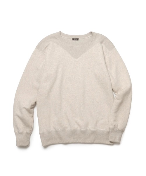MR.OLIVE(ミスターオリーブ)の「【MR.OLIVE/ミスターオリーブ】FRENCH TERRY RAFFY COTTON /GUSSET YOKE SHIRT(スウェット・メンズ・オフホワイト/グレー・M/L)」の11枚目の写真