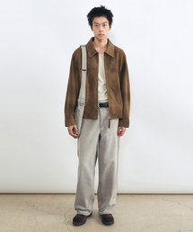 ヴィンテージウォッシュデニムパンツ ASH BEIGE