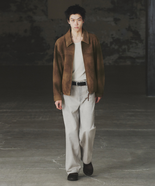 INSILENCE(インサイロンス)の「ヴィンテージウォッシュデニムパンツ ASH BEIGE(デニムパンツ・レディース・その他・SMALL/MEDIUM)」の4枚目の写真