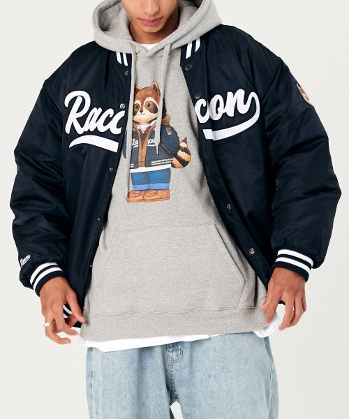 TAKEASY(テイクイージー)の「ラクベースボールオーバージャケット(ネイビー)(スタジャン・メンズ・その他・SMALL/MEDIUM/LARGE)」の5枚目の写真