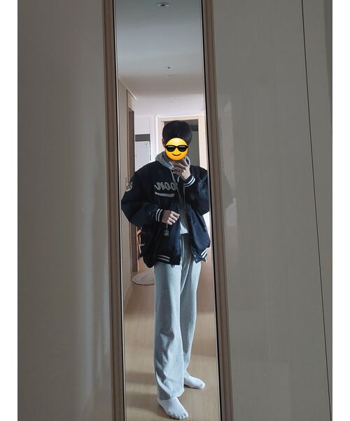 TAKEASY(テイクイージー)の「ラクベースボールオーバージャケット(ネイビー)(スタジャン・メンズ・その他・SMALL/MEDIUM/LARGE)」の19枚目の写真