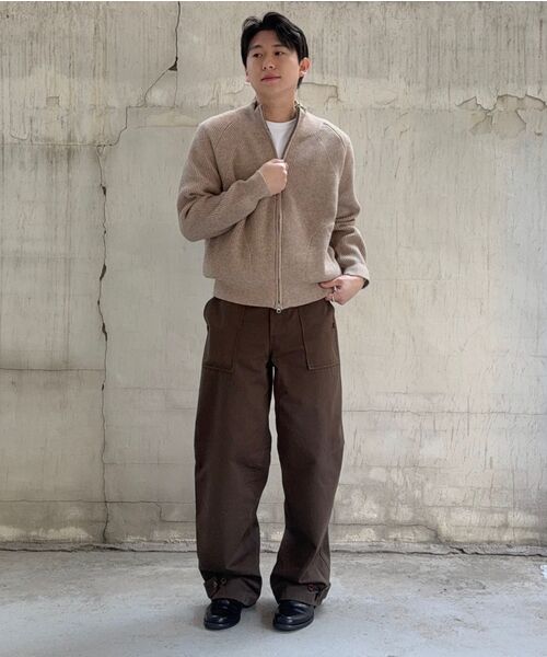 XERO（ゼロ）の「ハーフジップクロップカーディガン [ベージュ]（カーディガン/ボレロ・レディース・その他・MEDIUM/LARGE）」の11枚目の写真
