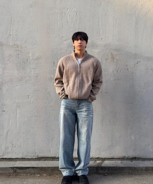 XERO（ゼロ）の「ハーフジップクロップカーディガン [ベージュ]（カーディガン/ボレロ・レディース・その他・MEDIUM/LARGE）」の15枚目の写真