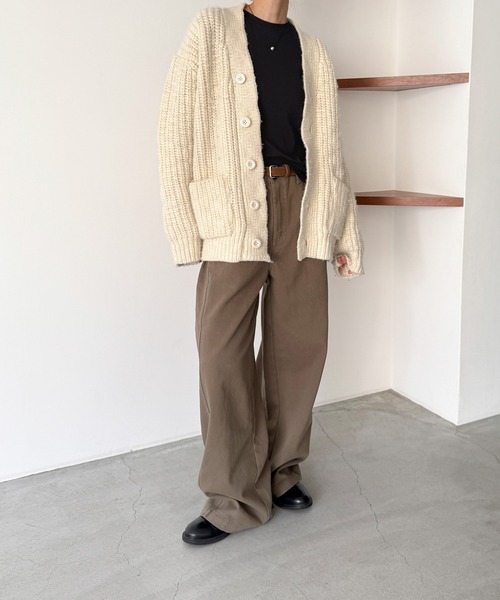 CANAL JEAN(キャナルジーン)の「El mar 起毛スムースベーシックロンT(Tシャツ/カットソー・レディース・アイボリー/ブラック/ヘザーグレー/ブラウン・ONE SIZE)」の9枚目の写真