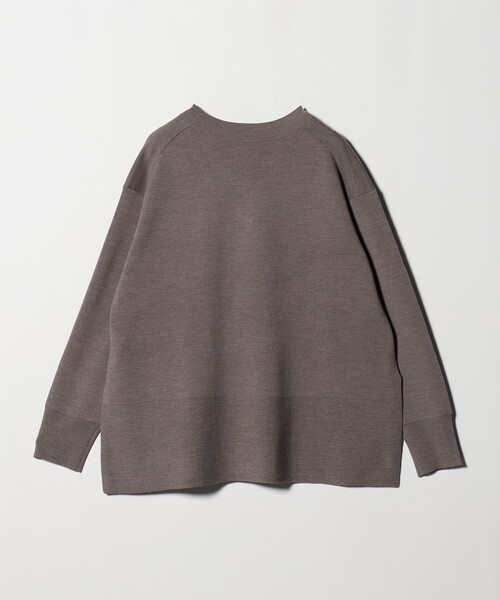 UNITED ARROWS（ユナイテッドアローズ）の「ウールブレンド Vネックニット ‐ウォッシャブル‐（ニット/セーター・レディース・その他7/その他1/モカ・FREE）」の16枚目の写真