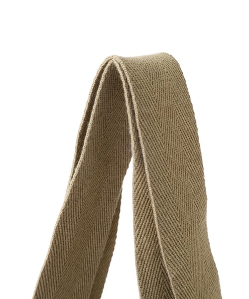 MHL.（エムエイチエル）の「TEMBEA COTTON CANVAS（トートバッグ・レディース・ブラック/オリーブ・FREE）」の12枚目の写真