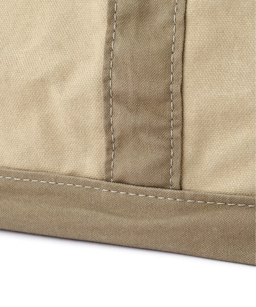 MHL.（エムエイチエル）の「TEMBEA COTTON CANVAS（トートバッグ・レディース・ブラック/オリーブ・FREE）」の16枚目の写真