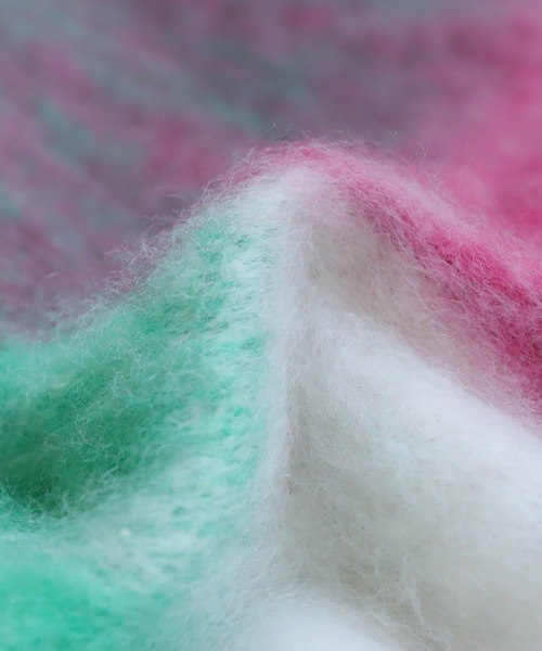 antiqua（アンティカ）の「チェックストール（ストール/ショール・レディース・ブラウン/ピンク・FREE）」の17枚目の写真