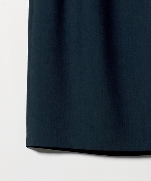 UNITED ARROWS（ユナイテッドアローズ）の「2タック デニムライク ロングスカート ‐ウォッシャブル‐（スカート・レディース・ブラック/ネイビー・38/36）」の12枚目の写真