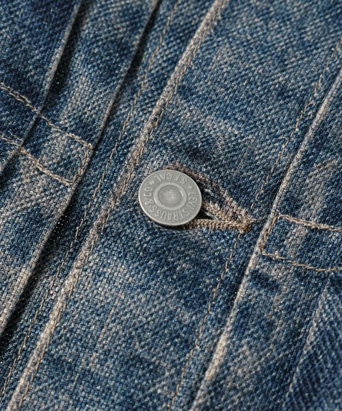 eYe JUNYA WATANABE MAN（アイジュンヤワタナベマン）の「『Levi's』『BerBerJin』 TRIPLE NAME S506XX  PRINT JACKET（ブルゾン・メンズ・インディゴブルー・XS/S/M/L）」の5枚目の写真