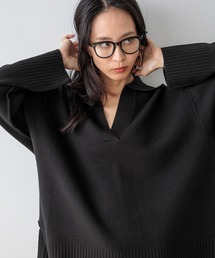 HEREIAM | 【HEREIAM】やみつきになる肌触り/ファインタッチスキッパーニット(ニット/セーター)