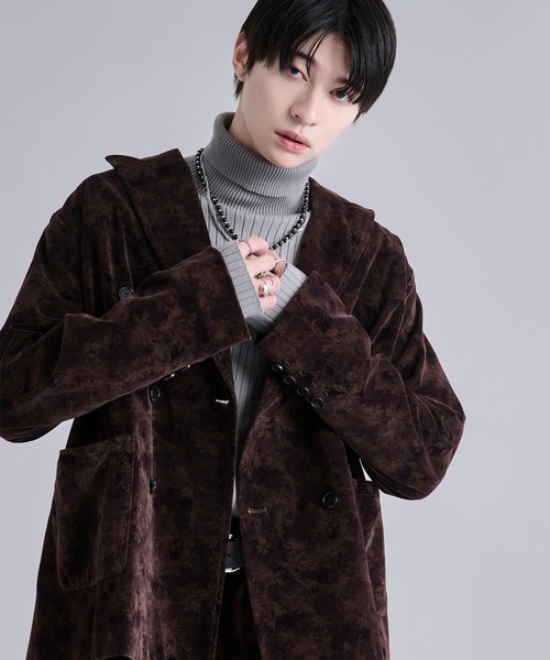 Ellno Loset（エルノロゼット）の「ベルベットフラワーダブル