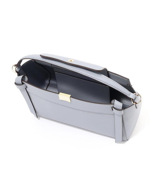 EDIT COLOGNE（エディットコロン）の「サイドリボンバッグ（ショルダーバッグ・レディース・ベージュ/ブルー/ブラック・ﾌﾘ-）」の5枚目の写真