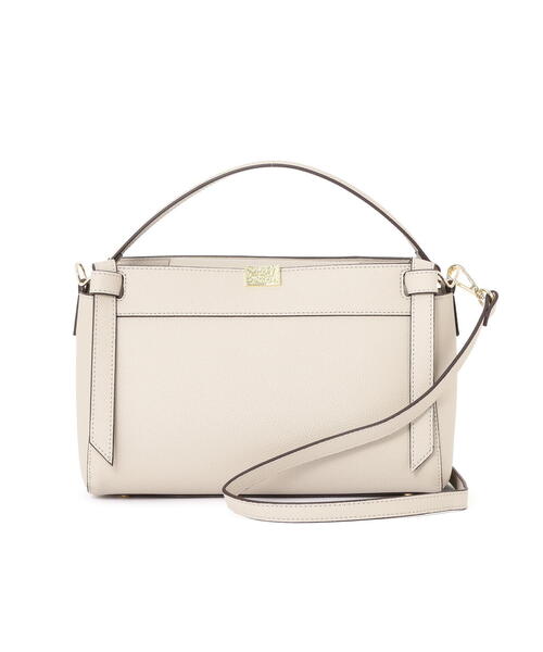 EDIT COLOGNE（エディットコロン）の「サイドリボンバッグ（ショルダーバッグ・レディース・ベージュ/ブルー/ブラック・ﾌﾘ-）」の2枚目の写真