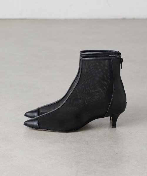 BEARDSLEY(ビアズリー)の「《CORSO ROMA 9》シアーミックスブーツ(ブーツ・レディース・ブラック・35/36/37/38/39)」の2枚目の写真