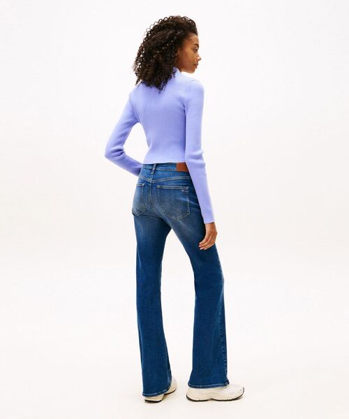 tommy jeans（トミー ジーンズ）の「フレアジーンズ（デニムパンツ・レディース・インディゴブルー・27inch/24inch/25inch/26inch）」の4枚目の写真
