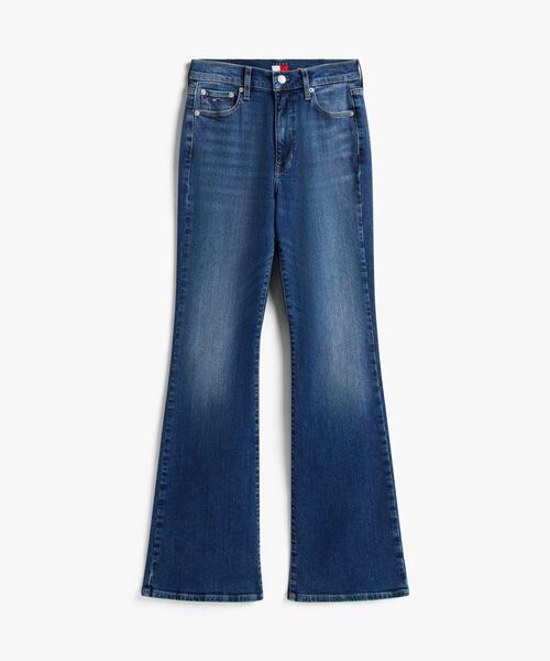 tommy jeans（トミー ジーンズ）の「フレアジーンズ（デニムパンツ・レディース・インディゴブルー・27inch/24inch/25inch/26inch）」の5枚目の写真