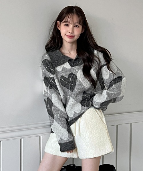 by muni:r(バイ ムニール)の「【着用動画あり・4色展開】ソフトショートパンツ(その他パンツ・レディース・ブラック/アイボリー/ベージュ/グレー・FREE)」の11枚目の写真