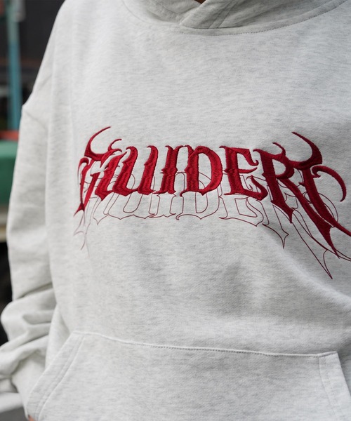 GUIDER（ガイダー）の「【GUIDER】スクリプト フーディー / Script Hoodie（パーカー・メンズ・ブラック/ネイビー/ライトグレー/ブラウン・FREE）」の15枚目の写真
