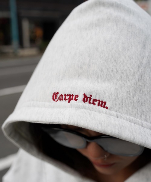 GUIDER（ガイダー）の「【GUIDER】スクリプト フーディー / Script Hoodie（パーカー・メンズ・ブラック/ネイビー/ライトグレー/ブラウン・FREE）」の17枚目の写真