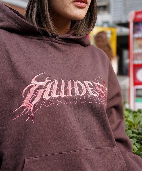 GUIDER（ガイダー）の「【GUIDER】スクリプト フーディー / Script Hoodie（パーカー・メンズ・ブラック/ネイビー/ライトグレー/ブラウン・FREE）」の20枚目の写真