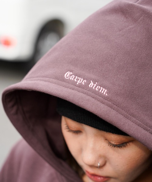 GUIDER（ガイダー）の「【GUIDER】スクリプト フーディー / Script Hoodie（パーカー・メンズ・ブラック/ネイビー/ライトグレー/ブラウン・FREE）」の22枚目の写真