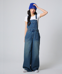 UNKNOWN PLANET（アンノウンプラネット）の「オーバーロールマッドサンドブルー（サロペット/オーバーオール）」