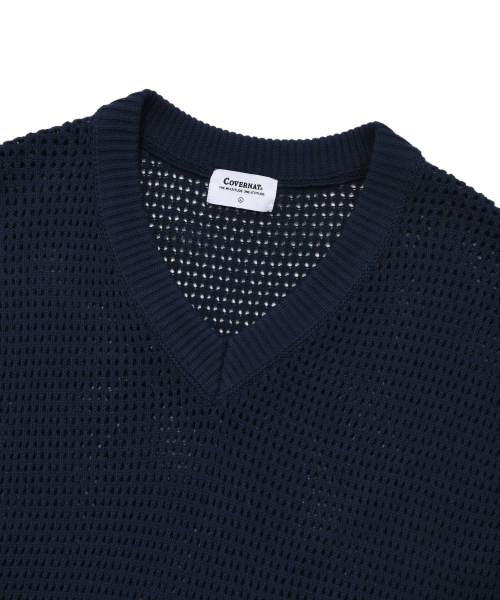 COVERNAT(カバーナット)の「クロシェニットベストネイビー(ベスト・レディース・その他・X-LARGE/XX-LARGE/SMALL/MEDIUM/LARGE)」の3枚目の写真