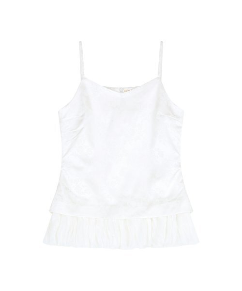 MARGARIN FINGERS(マーガリンフィンガース)の「GLOW SLIP BUSTIER (WHITE)(Tシャツ/カットソー・レディース・その他・SMALL/MEDIUM)」の1枚目の写真