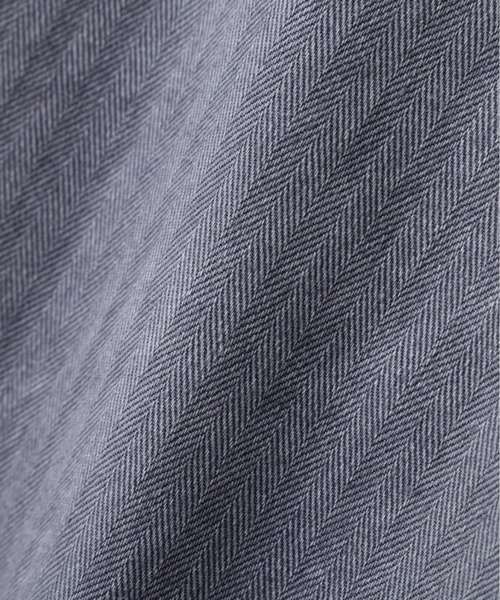 schott（ショット）の「Schott/ショット/HERRINGBONE TROUSERS/ヘリンボーン パンツ（スラックス・メンズ・チャコールグレー/ブルー/ナチュラル・30/32/34/36）」の16枚目の写真