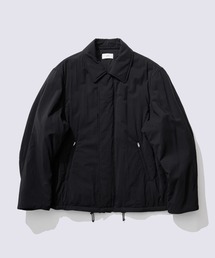 【ATON/エイトン】MAT AIRLY NYLON WOOL PADDED HARRINGTON JACKET