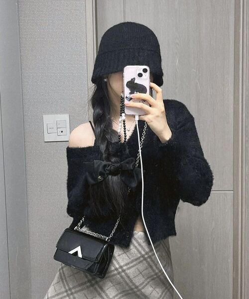 VALLUAT（バリュエット）の「Edero micro bag_Black（メッセンジャーバッグ・レディース・その他・FREE）」の5枚目の写真