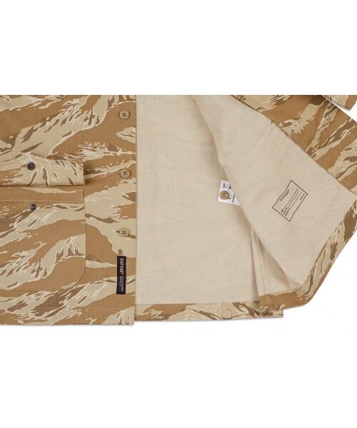 DIAFVINE(ディアフバイン)の「DV.LOT 685 Multi Pocket Shirt -Tiger Stripe Desert Camo-(シャツ/ブラウス・メンズ・その他・XX-LARGE/LARGE/X-LARGE)」の5枚目の写真