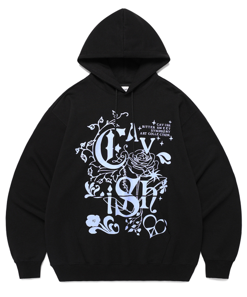 IVY HOODIE BLACK(CV2EFUM402A)