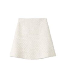 SNIDEL | ツイードフレアミニスカート(スカート)