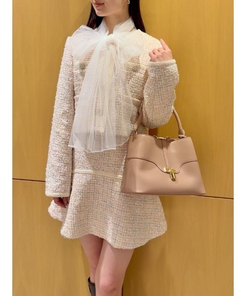 SNIDEL（スナイデル）の「ツイードフレアミニスカート（スカート・レディース・ブルー/アイボリー/マルチ・0/1）」の19枚目の写真