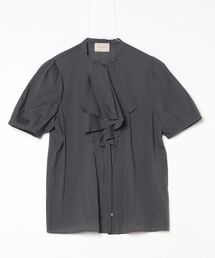 UNITED ARROWS 半袖ブラウス ユナイテッドアローズ UNITED ARROWS（ユナイテッドアローズ） 半袖ブラウス 38 ネイビー