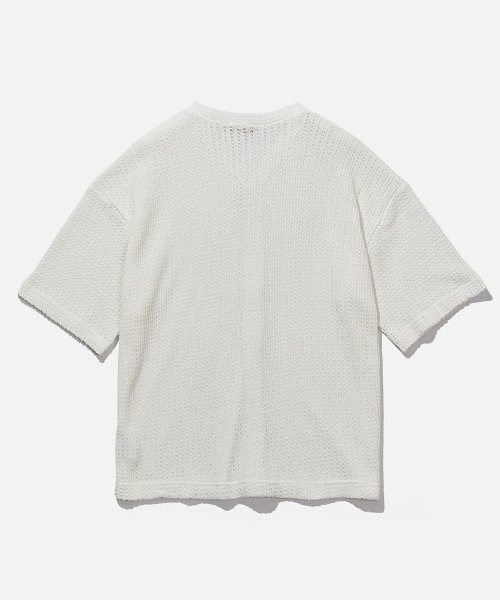 VASTIC（バスティック）の「ハーフニットカーディガン_アイボリー（カーディガン/ボレロ・メンズ・その他・LARGE）」の3枚目の写真