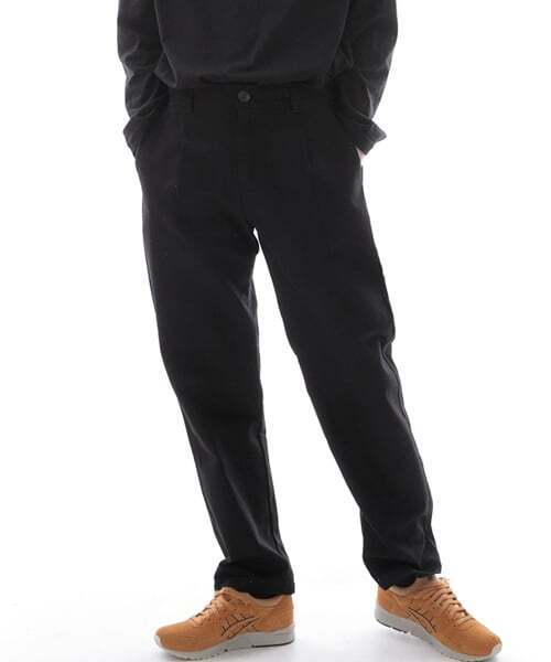 SAINTCREW(セントクルー)の「コンフォハーフバンドテーパードパンツ CHB-315MR ブラック(その他パンツ・メンズ・その他・36/34/32)」の2枚目の写真