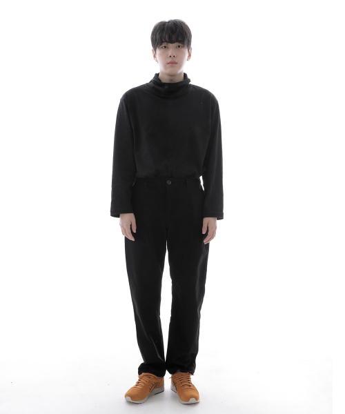 SAINTCREW(セントクルー)の「コンフォハーフバンドテーパードパンツ CHB-315MR ブラック(その他パンツ・メンズ・その他・36/34/32)」の4枚目の写真