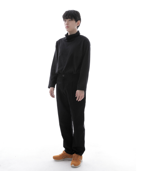 SAINTCREW(セントクルー)の「コンフォハーフバンドテーパードパンツ CHB-315MR ブラック(その他パンツ・メンズ・その他・36/34/32)」の5枚目の写真