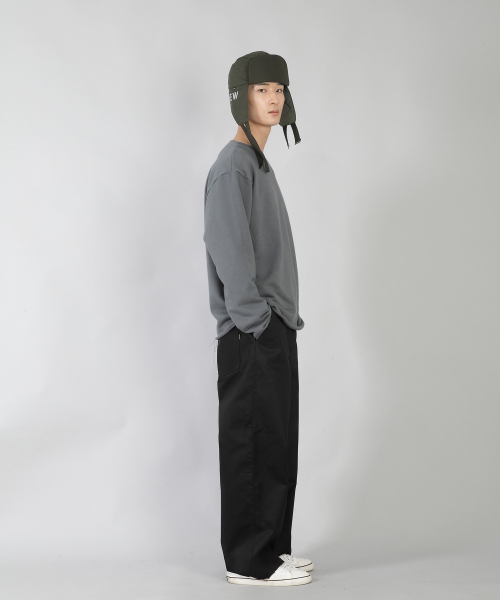 SAINTCREW（セントクルー）の「EXワイドボタンパンツ EWB-377 ブラック（その他パンツ・メンズ・その他・MEDIUM/LARGE/X-LARGE/XX-LARGE）」の3枚目の写真