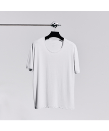 GOZER（ゴーザー）の「UNDER HALF T-SHIRT_LIGHT GREY（Tシャツ/カットソー）」