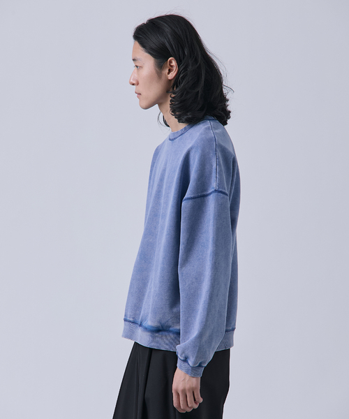 B.C STOCK（ベーセーストック）の「【ANTS & ELEPHANTS】フェード加工 ポケットプルオーバー（スウェット・メンズ・ピンク/レッド/ブラウン/ブラック/ネイビー・LARGE/MEDIUM）」の16枚目の写真