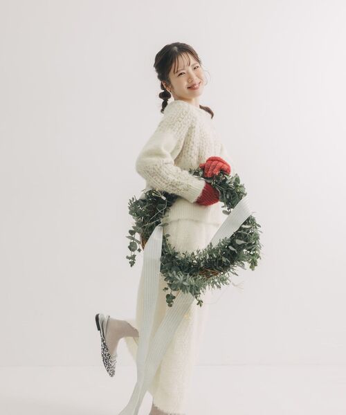 YUNA SANTA】イルミネーションニット 【低身長・小柄女性】(ニット YUNA SANTA】イルミネーションニット 【低身長・小柄女性】(ニット