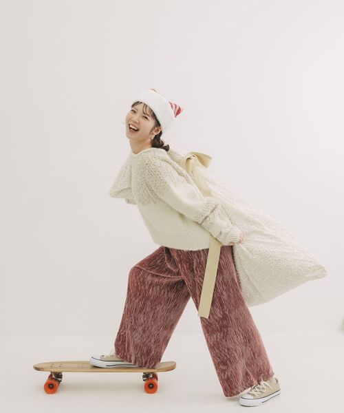 YUNA SANTA】イルミネーションニット 【低身長・小柄女性】（ニット