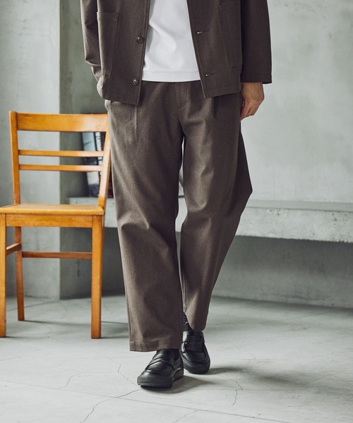 GLOBAL WORK(グローバルワーク)の「SOLOTEX(R)お手入れらくらく/イージーパンツ/612488(その他パンツ・メンズ・ネイビー/チャコールグレー/モカ・X-LARGE/LARGE/MEDIUM/SMALL)」の8枚目の写真